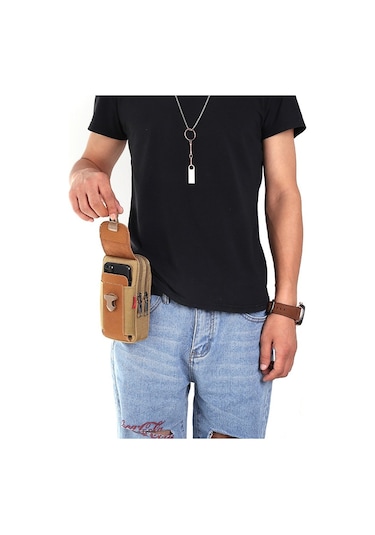 Cbtx Sport Erkek Bel Çantası Dikey 6.5 İnç 001