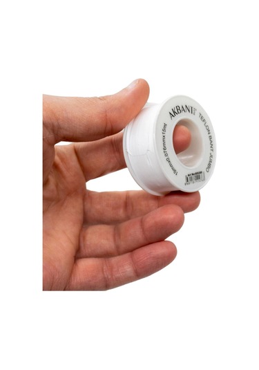 Akbant 505305 Jumbo Geniş Teflon Bant 19mm X 0 076mm X 15mt