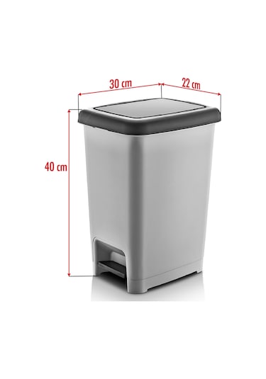 15 Litre Basmalı Çöp Kovası Diğer