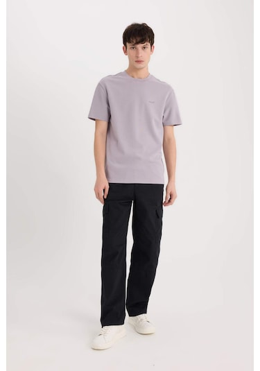 DeFacto Regular Fit Bisiklet Yaka Ütü Gerektirmeyen Nefes Alabilen Baskılı Kısa Kollu Ağır Kumaş Tişört D5514AX25SPPR326 DeFacto Regular Fit Bisiklet Yaka Ütü Gerektirmeyen Nefes Alabilen Baskılı Kısa Kollu Ağır Kumaş Tişört D5514AX25SPPR326