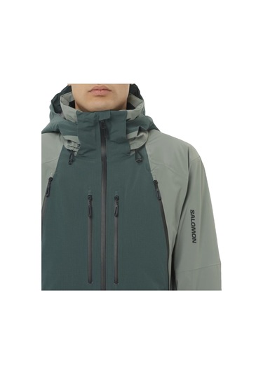 Salomon Salomon Spectral Erkek Yeşil Kayak Ceketi 6226 Yeşil