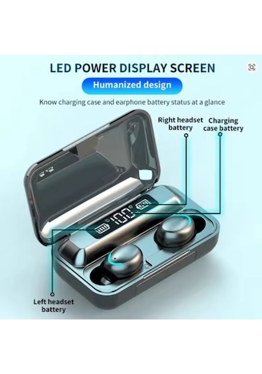 Time&Tech F9-5 Bluetooth 5.4 Kulak İçi Oyuncu Kulaklığı