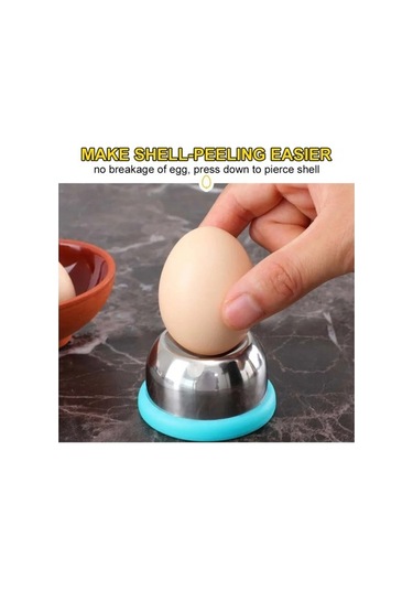 Ulzyvf Zımba Yumurta Yumurta Yumurta Siyah Siyah Prickers Paslanmaz Mutfak Iğne Haşlanmış Delme Delik Delici Çelik Ayırıcı Ayırıcı Aracı Aletleri Bv Siyah