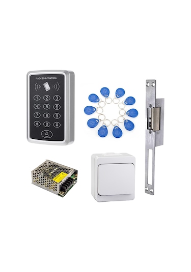 Rfid Butonlu Şifreli Kapı Kilidi Set