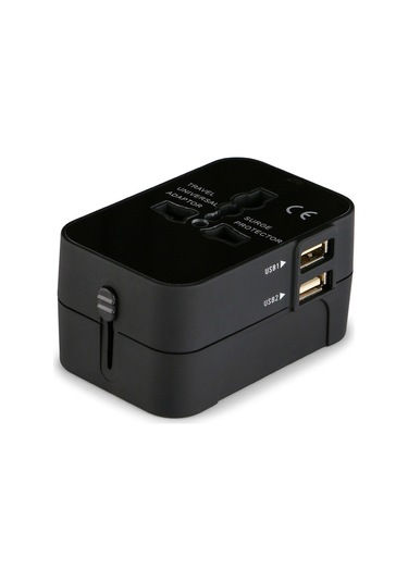 Geeroyoo Evrensel Seyahat Şarj Cihazı: Ab, Abd, İngiltere Ve Avustralya İçin Çift Usb Portlu Güç Adaptörü