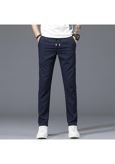 Yaz Erkek Günlük Pantolon Ince Kesit Gevşek Kore Trend Düz Yaz Polyester Buz Ipek Spor Pantolon Erkek Açık Gri Yaz Erkek Günlük Pantolon Ince Kesit Gevşek Kore Trend Düz Yaz Polyester Buz Ipek Spor Pantolon Erkek Açık Gri