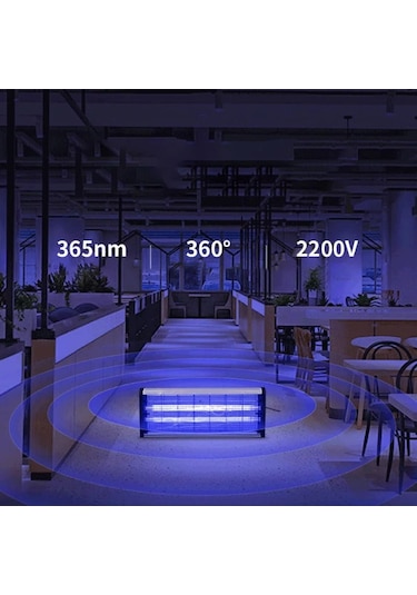 River World Sinekleri Öldüren Elektrikli Uv Lamba