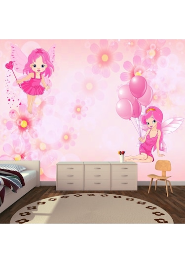 Periler Kız Çocuk Odası Duvar Posteri