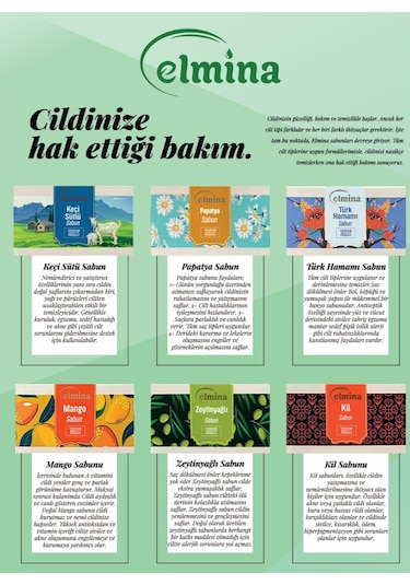 Elmina Sabun Alovera Doğal Sabun 100 Gr