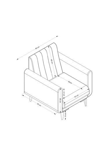 Bona Berjer - Ceviz Ayak Valebo-06 Haki
