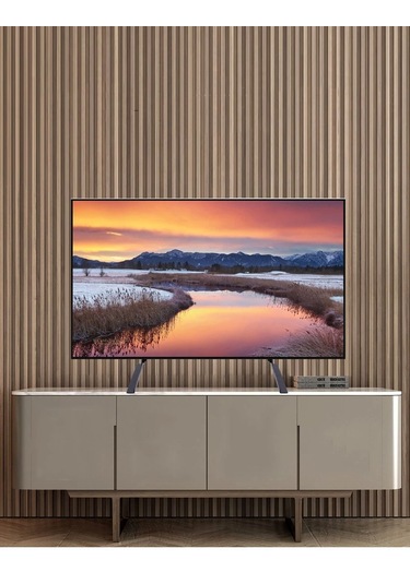 Techtic Tv Stand Masaüstü Stand 32-75inç Sabit Tv Yükseltme Lcd