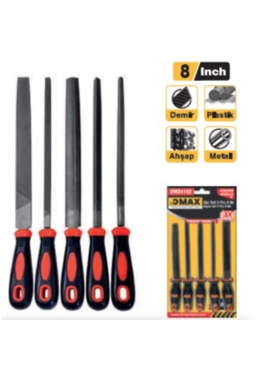 Eğe Seti 5 Parça 8 Inch Dmx4162