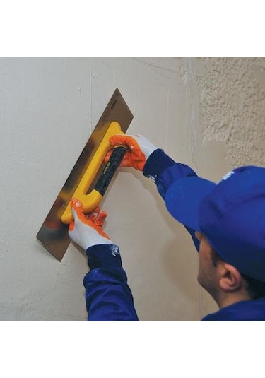 Katarmarket Dekor 214 Alçı Malası Plastik Kapalı Saplı 50Cm