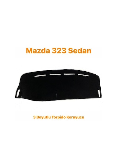 Mazda 323 Sedan 3 Boyutlu Vip Deri Torpido Örtüsü