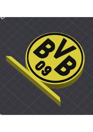 Borussia Dortmund Logo Masaüstü Dekor