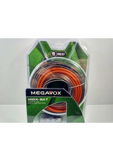 Megavox 8ga Amfi Kablo Seti Kaliteli Profesyonel Anfi Kablosu Seti 8ga