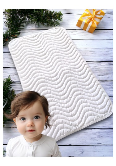 Fulia Sıvı Geçirmez Kapitone Bebek Alt Açma Minderi Bebek Matı