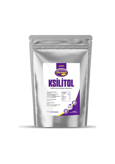 Parmor Ksilitol 250g Menşei:Uzakdoğu