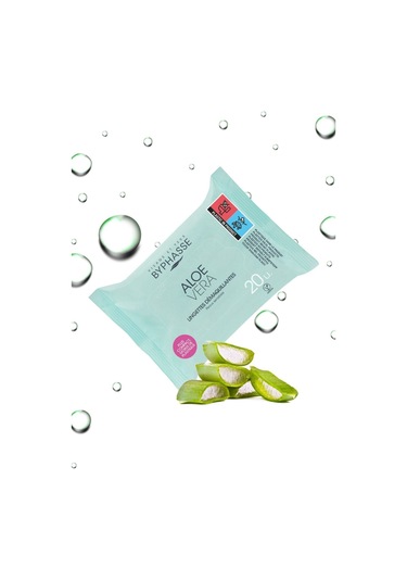 Byphasse Aloe Veralı Makyaj Temizleme Mendili Hassas Ciltler 20'li