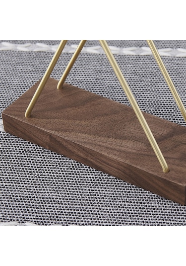 Sones Kayın Ağacı Kısa Tip Dikey Peçetelik Yemek Restoran Masa Dekoru Kağıt Peçeteler, Posta, Faturalar İçin