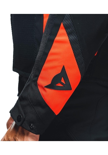 Dainese Energyca Air Black Fluo Red Tekstil Mont