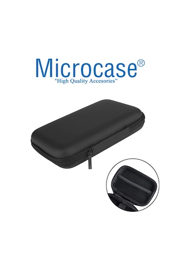 Microcase Harddisk Usb Bellek Vb Taşıma Çantası 2.5 İnch Siyah