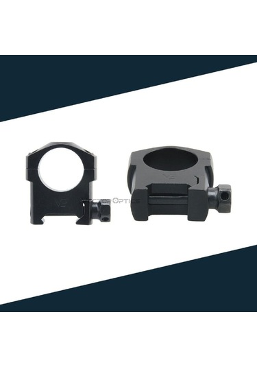 Vector Optics Tactical 25.4mm Medium Mark Weaver Dürbün Montaj Halkası Sctm-37 Siyah
