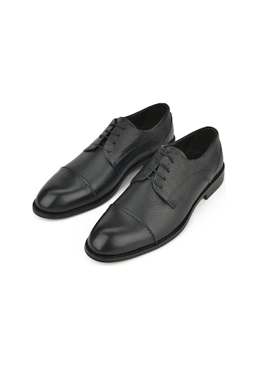 Ziya, Erkek Hakiki Deri Klasik Ayakkabı 13348z801 Siyah