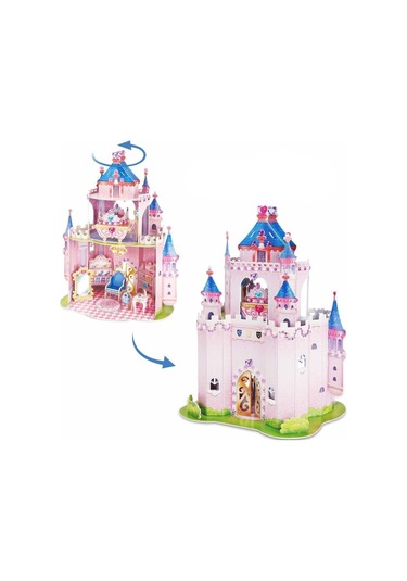 E1623H Cubic Fun. Prenses Gizli Bahçe Şatosu 92 Parça. 3 Boyutlu