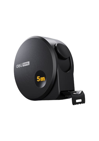 Deli Ht8519 5mx19mm Yüksek Hassasiyetli Ev Çelik Ölçü Kalınlaşmış Ölçüm Bandı 1 Adet