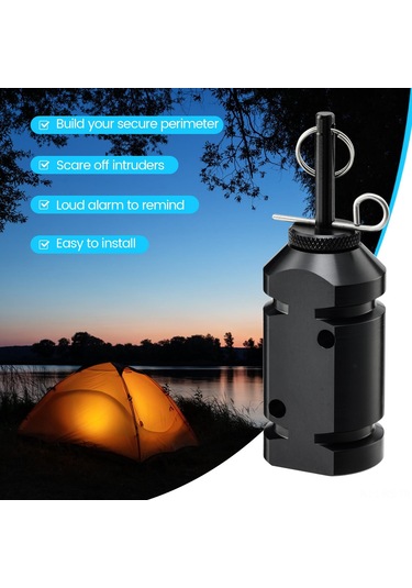 Reedark Kamp Güvenlik Alarmı, Vahşi Hayvan Engeli, Çevre Tespit Sistemi, Yeniden Kullanılabilir, Pil Gerektirmeyen, Alüminyum Yapı