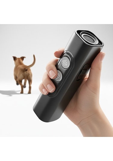 Ultrasonik Köpek Kovucu Usb Şarjlı Güvenli Ve Etkili Çözümle İstenmeyen Havlamalara Son