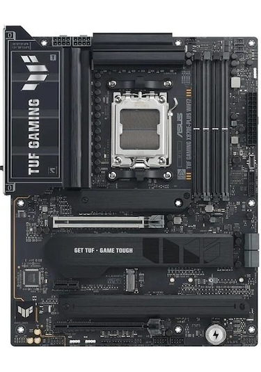 Asus Tuf Gamıng X870e-plus Wıfı7 Ddr5 Hdmı-dp Typec Pcıe 5.0 Am5 Atx