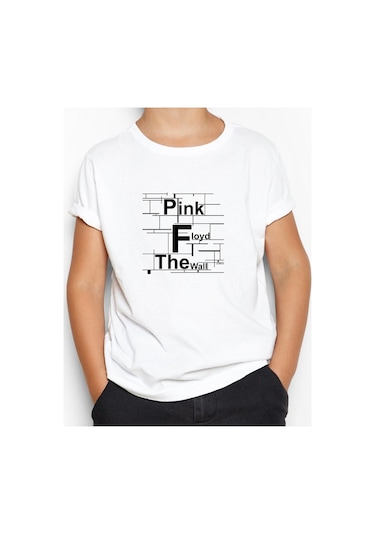 Pink Floyd The Wall Beyaz Çocuk Tişört (551811942) Beyaz