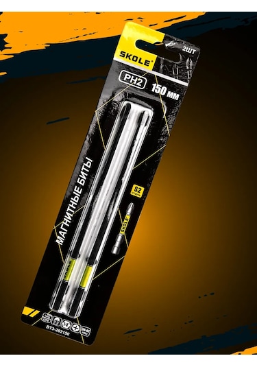 Skole Uzatılmış Manyetik Ph2 150 Mm Darbeli Vidalama Uçları 341389042