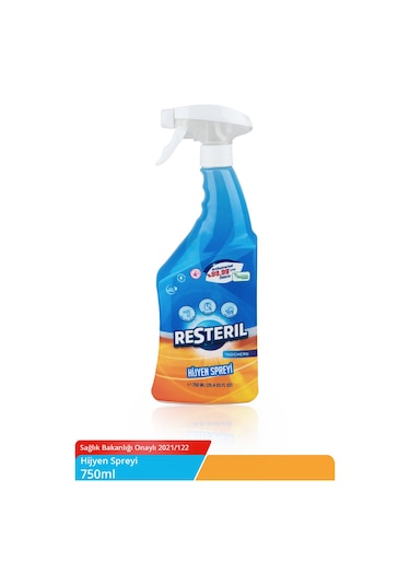 Resteril Vegan Mutfak ve Yüzey Hijyen Spreyi 750 ML