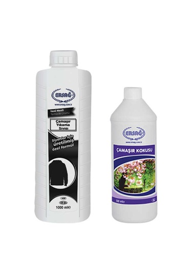Ersağ Siyahlar İçin Çamaşır Yıkama Sıvısı 1000 Ml + Çamaşır Kokus