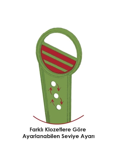 Moonstar MSR-13775 Çocuk Adaptörlü Klozet Kapağı Tuvalet Eğitici Alıştırıcı