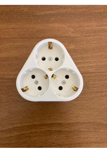 Viko 3'Lü Sıva Altı Topraklı Priz Viko Yonca Priz