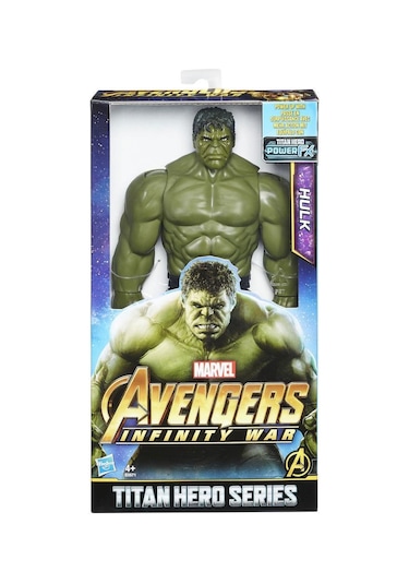 Avengers Titan Hero Hulk Özel Figür E7475 Çok Renkli