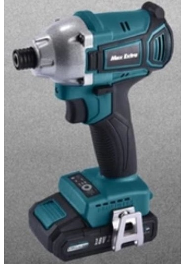 Max Extra Mxp 6857 18 V 2 Ah Akülü Darbeli Vidalama Kömürsüz