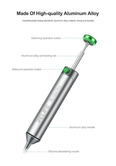 Relıfe Rl-084 Pro Alüminyum Alaşımlı Yanmaya Karşı Koruyucu Lehi