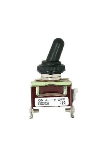Tekne Switch Anahtar. Lastik Muhafazalı Düğme. On-Off