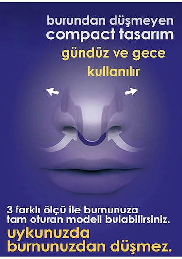 Health Horlama Önleyici Solunum Burun Dilatörü