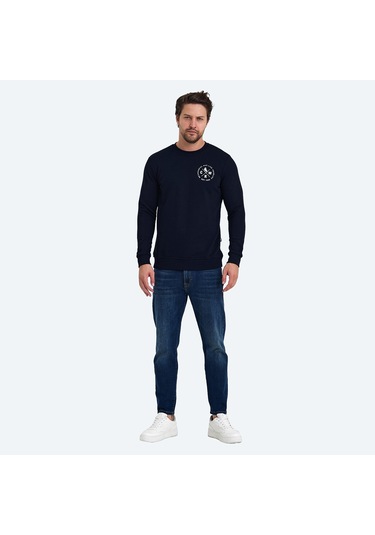 The Crow LIFE Erkek  Lacivert Sweatshirt