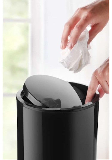 Primanova Flores 2'li Banyo Seti - Siyah Renkli