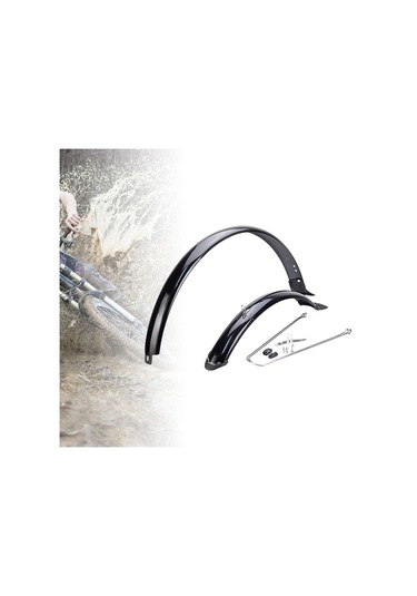 Suntek Bisiklet Ön Arka Çamurluklar 26 Inç Gümüş-bileklik Gümüş