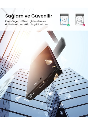 Ugreen 2.5 Usb 3.0 To Sata Hard Disk Kutusu, 60353
