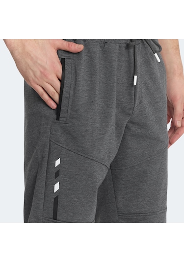 Slazenger NASIM Erkek Cepli Koyu Gri Şort