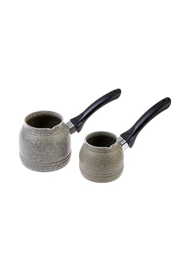 Karaca Darkstone 2li Cezve Seti  